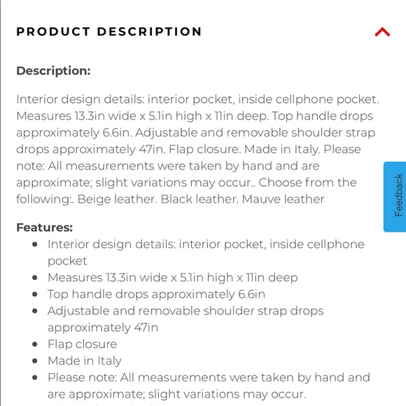 Georgia Costa Farrah Black Leather Shoulder Bag - Picture 7 of 7